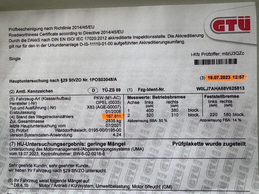 Opel Vivaro VAN / Minibus 2,0 l 84 kw