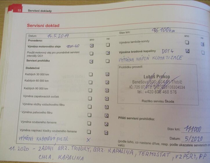 Škoda Octavia Kombi 1,6 l 75 kw