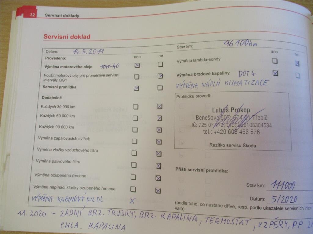 Škoda Octavia Kombi 1,6 l 75 kw