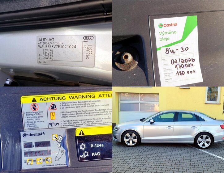 Audi A3 Sedan / Limuzína 1,4 l 103 kw