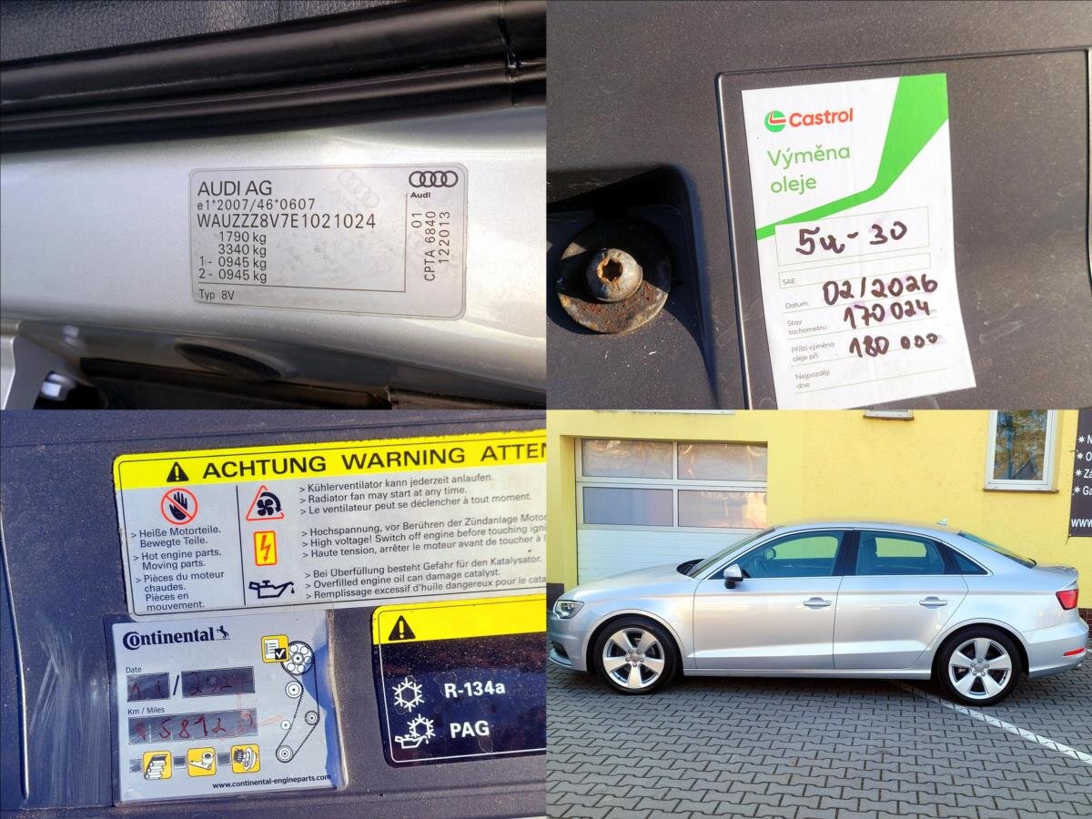 Audi A3 Sedan / Limuzína 1,4 l 103 kw