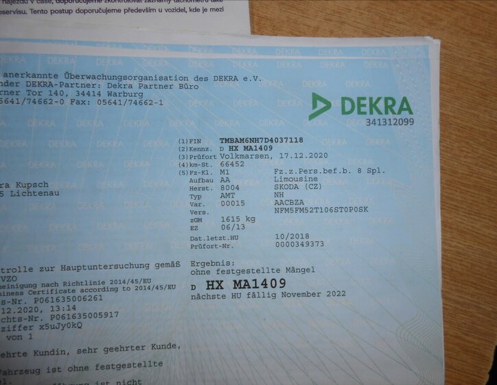 Škoda Rapid Hatchback 1,2 l 63 kw