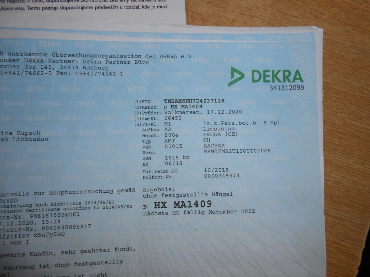 Škoda Rapid Hatchback 1,2 l 63 kw