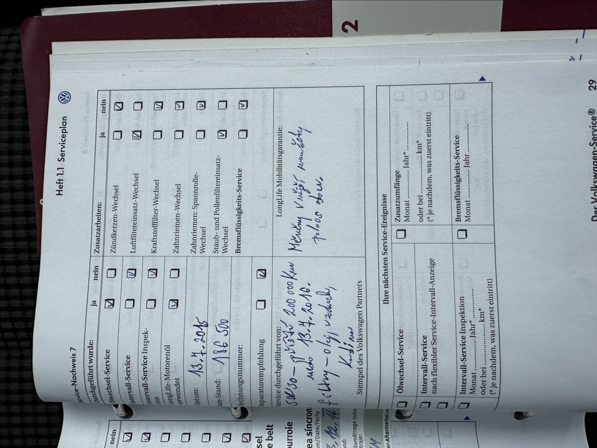 Volkswagen Touran MPV 2,0 l 110 kw