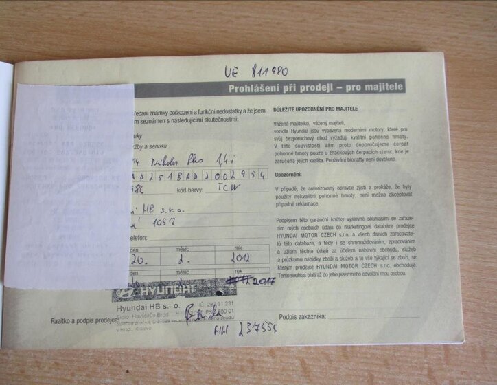 Hyundai i30 Hatchback 1,6 l 88 kw