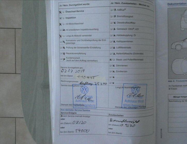 Volkswagen Golf Kombi 2,0 l 110 kw