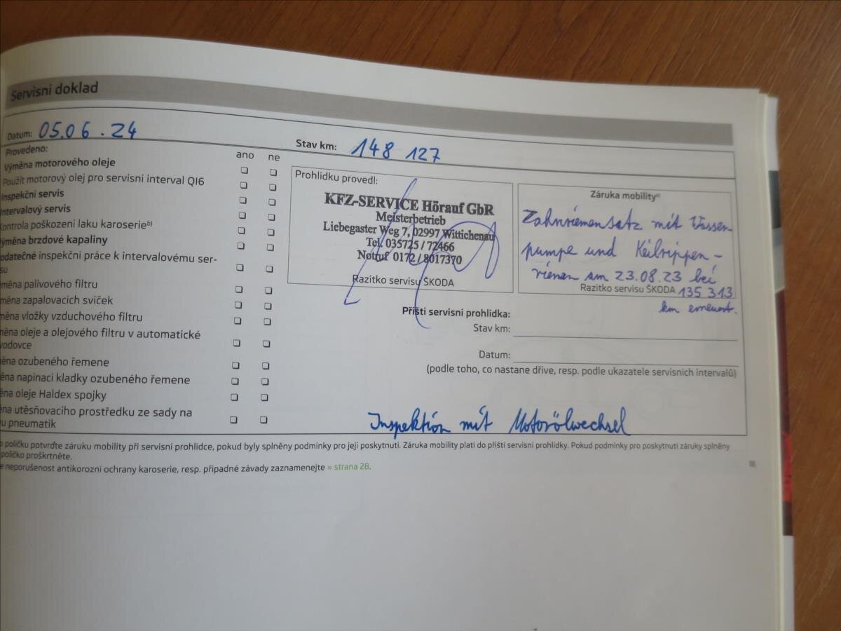 Škoda Octavia Sedan 2,0 l 110 kw