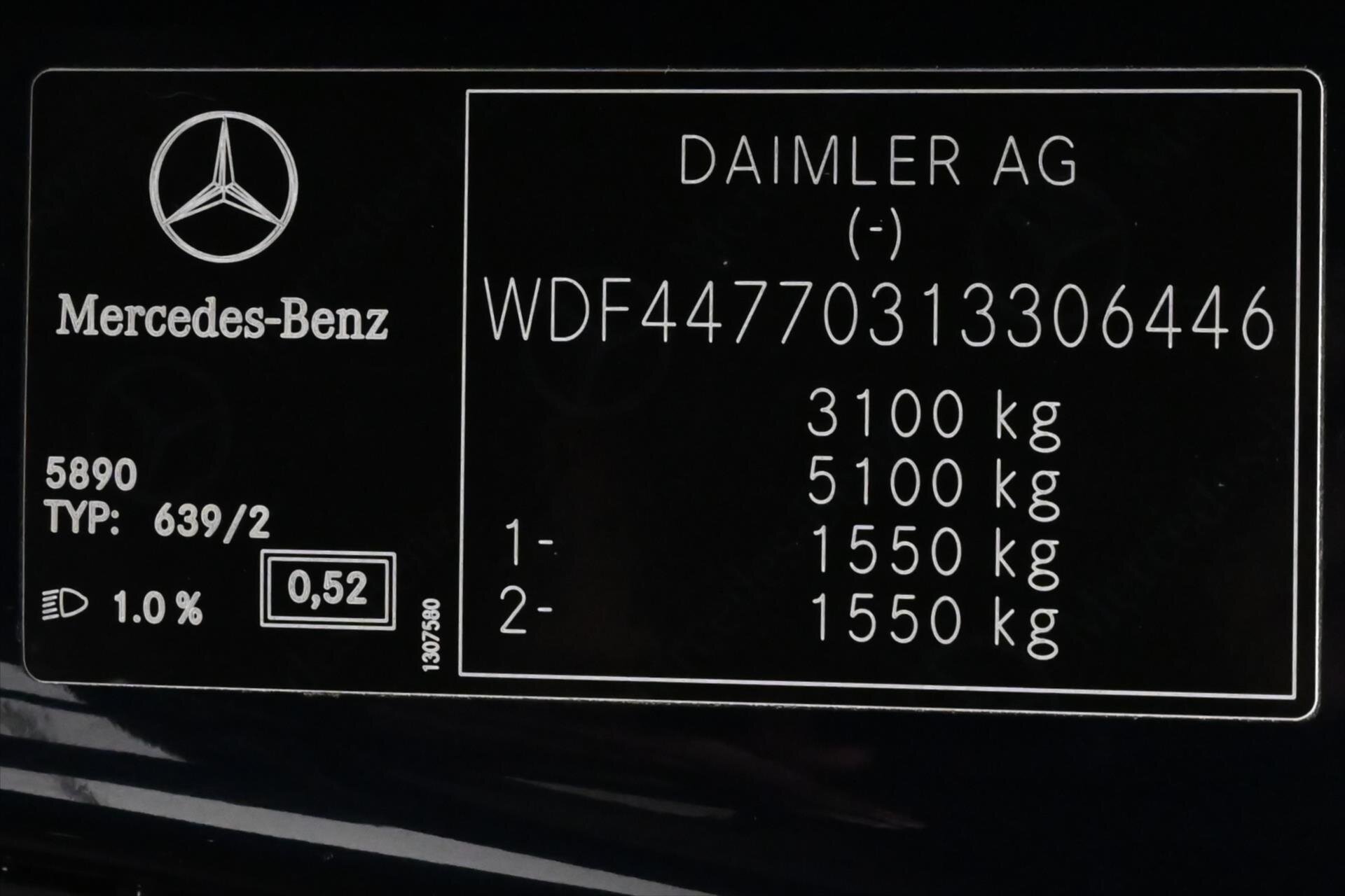 Mercedes-Benz Vito MPV 2,1 l 120 kw