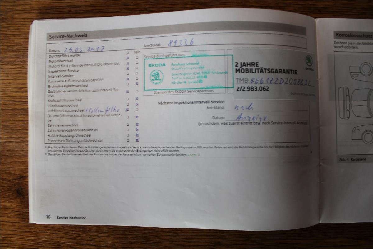 Škoda Octavia Kombi 2,0 l 103 kw