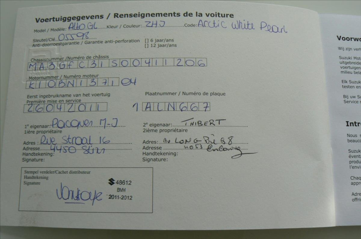 Suzuki Alto Hatchback 996,0 50 kw