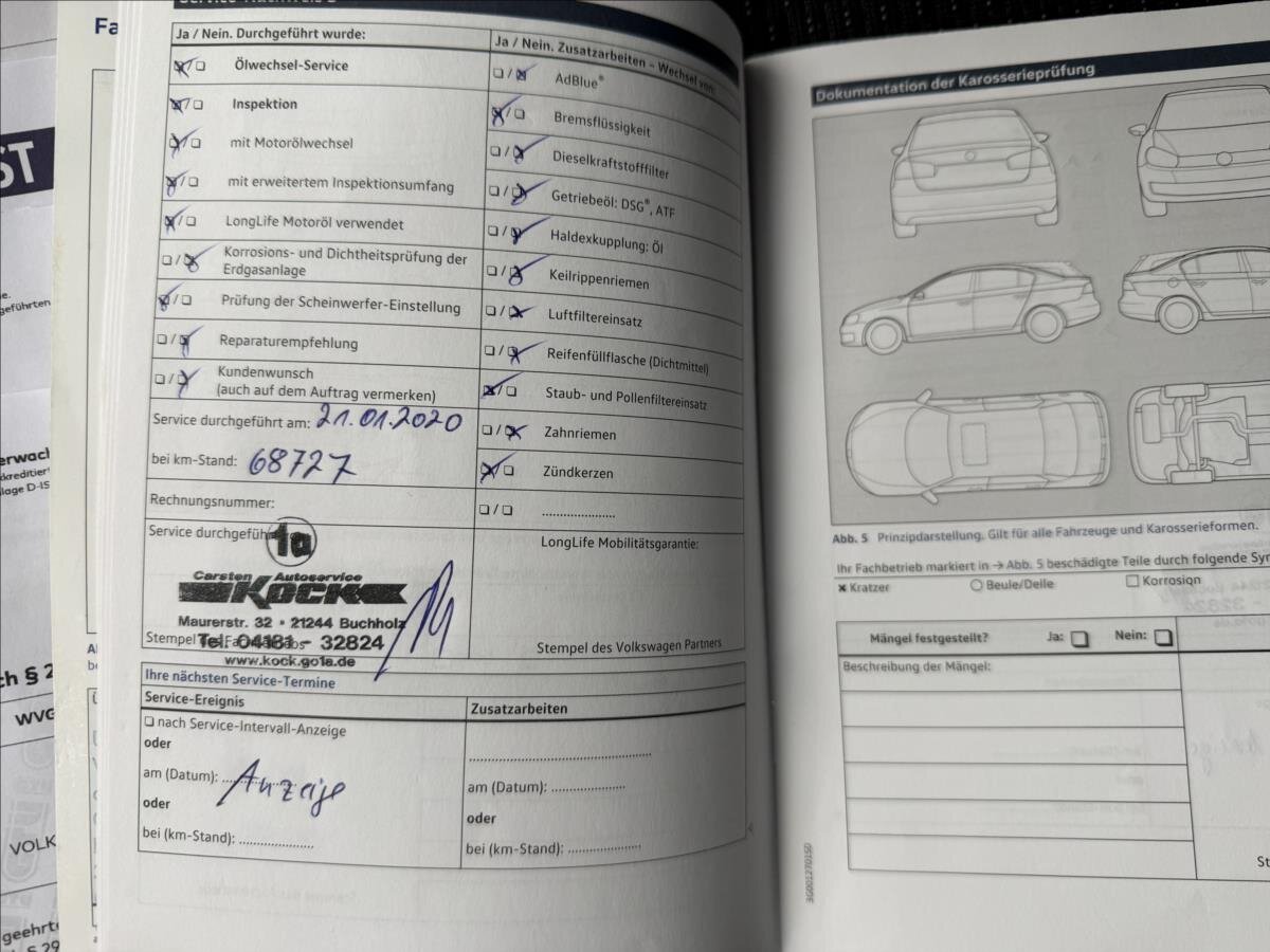 Volkswagen Touran MPV 1,2 l 81 kw