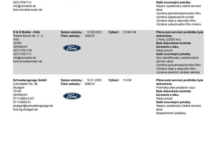 Ford S-MAX MPV 2,5 l 140 kw