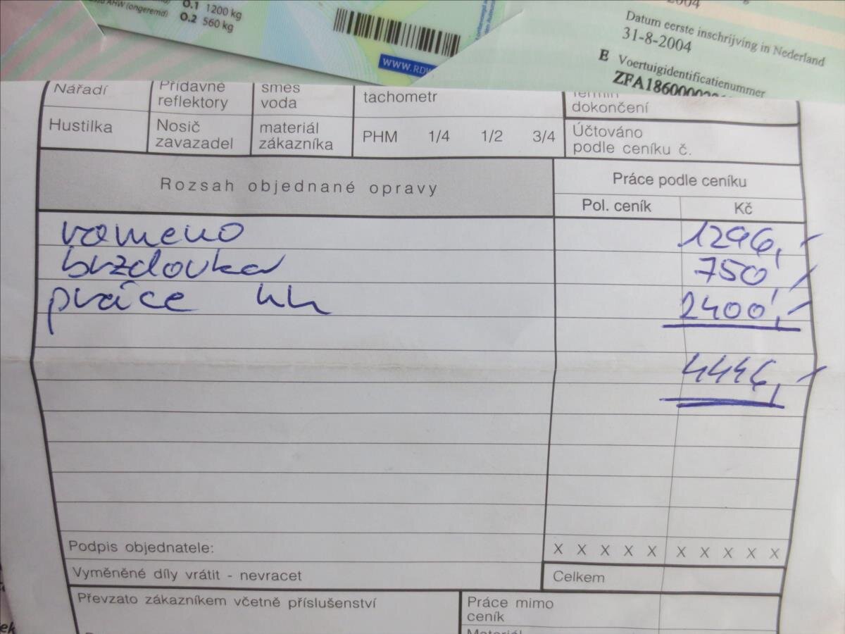 Fiat Multipla MPV 1,6 l 76 kw