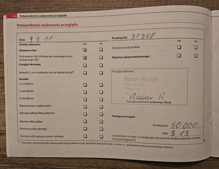 Škoda Octavia Kombi 1,4 l 90 kw