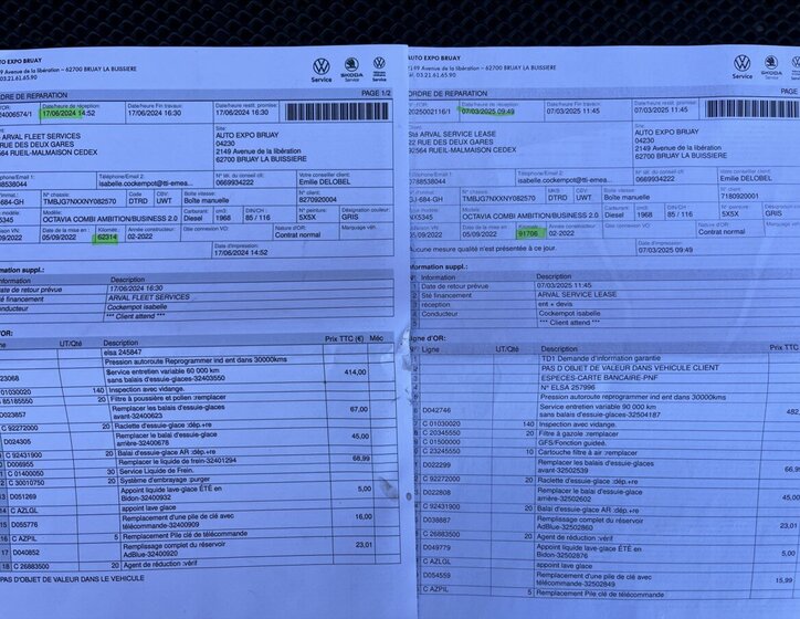 Škoda Octavia Kombi 2,0 l 85 kw