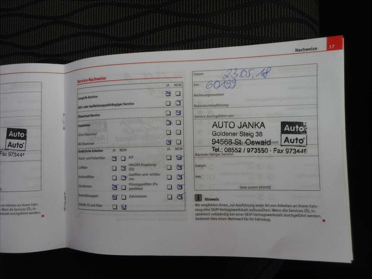 Seat Leon Hatchback 1,4 l 90 kw