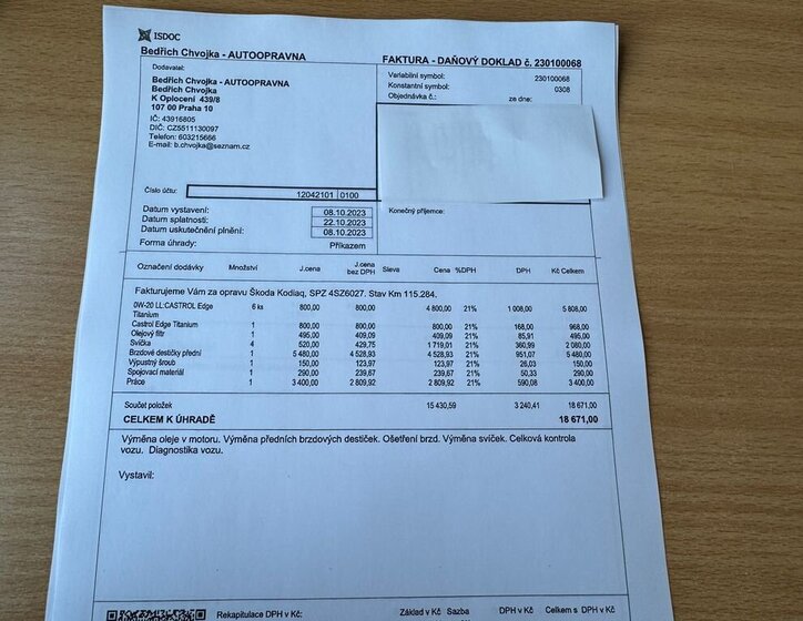 Škoda Kodiaq SUV / Terénní 2,0 l 140 kw