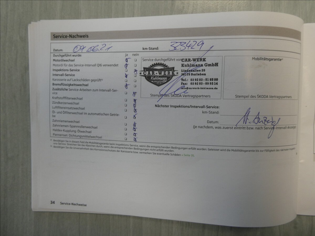 Škoda Octavia Kombi 2,0 l 103 kw