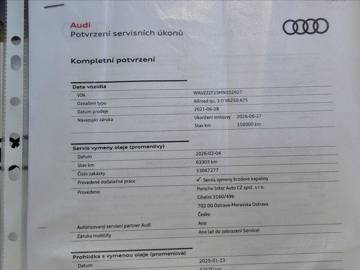 Audi A6 Allroad Kombi 3,0 l 250 kw