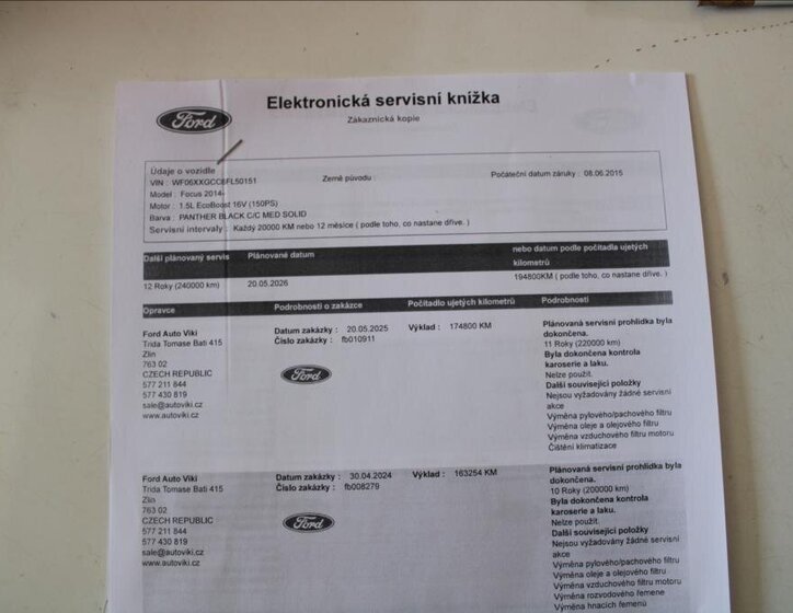 Ford Focus Kombi 1,5 l 110 kw