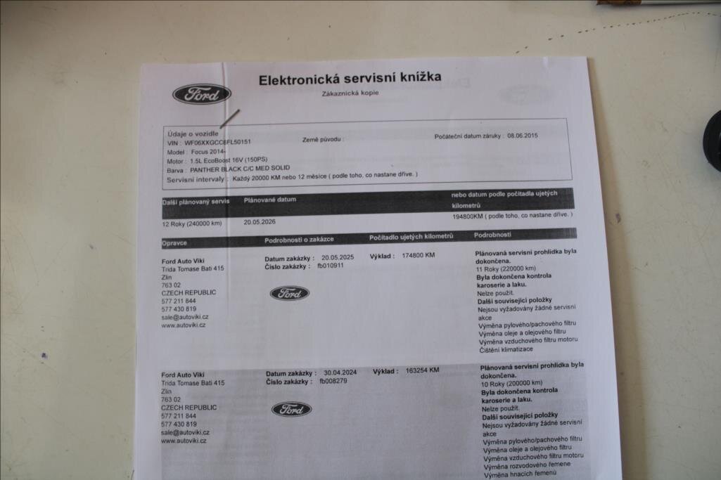 Ford Focus Kombi 1,5 l 110 kw