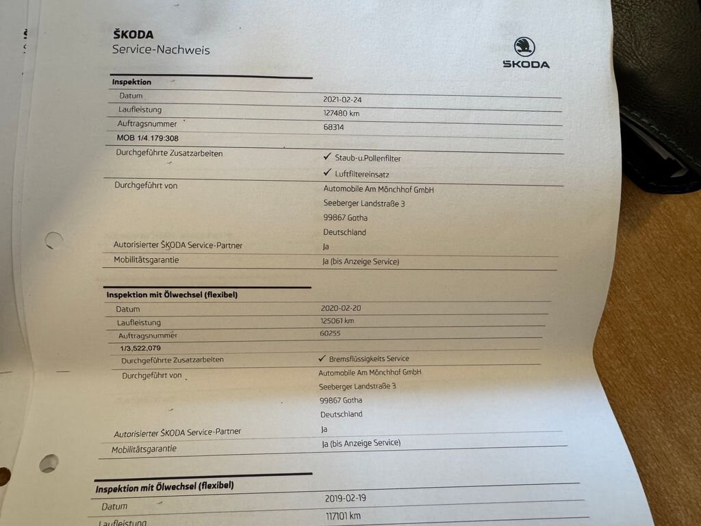 Škoda Octavia Kombi 1,4 l 103 kw