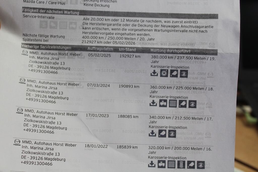 Mazda 6 Sedan / Limuzína 2,0 l 108 kw