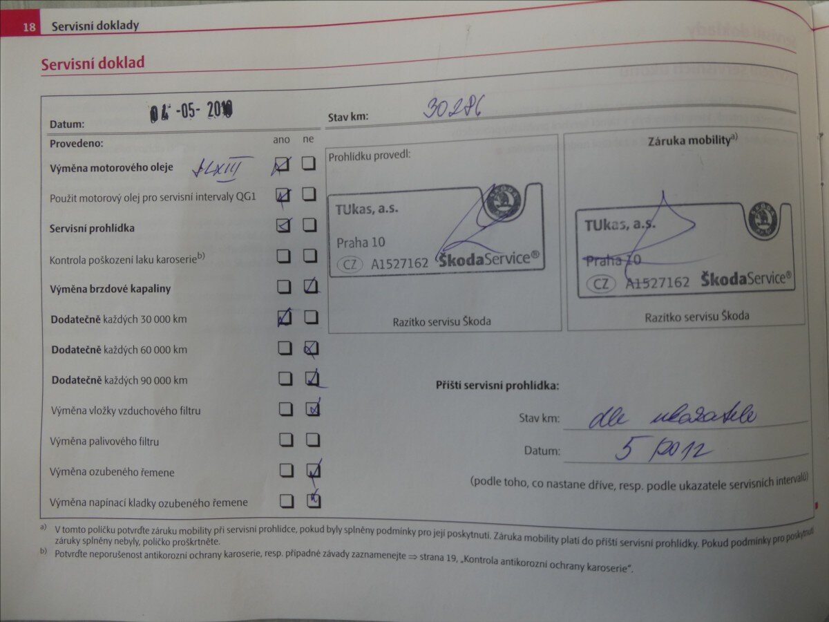 Škoda Octavia Kombi 1,9 l 77 kw