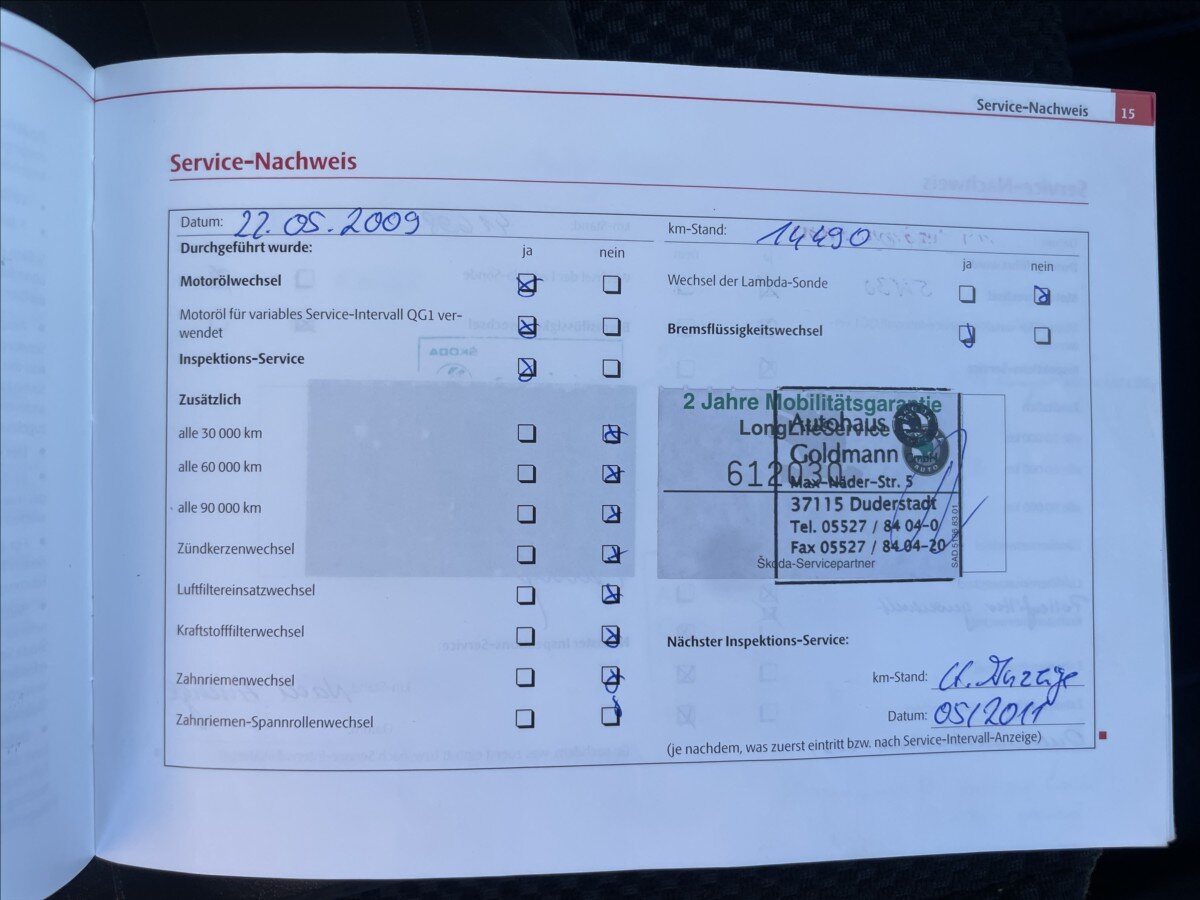 Škoda Fabia Hatchback 1,4 l 63 kw