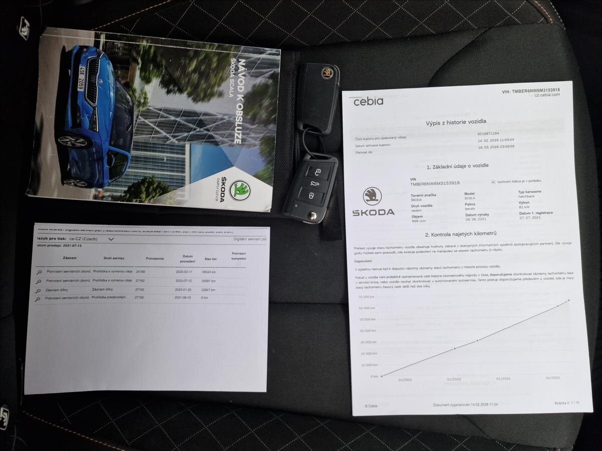 Škoda Scala Hatchback 999,0 81 kw