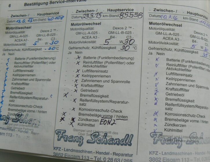 Opel Meriva Hatchback 1,4 l 74 kw