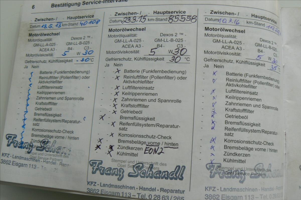 Opel Meriva Hatchback 1,4 l 74 kw