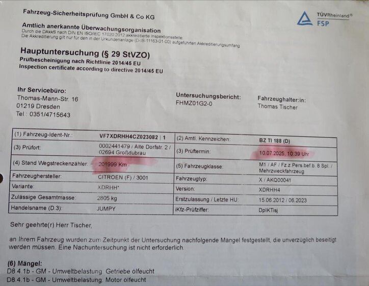 Citroën Jumpy Kombi 2,0 l 120 kw