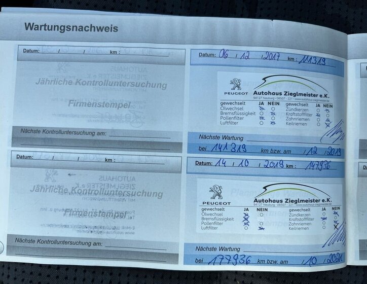 Peugeot 3008 MPV 2,0 l 120 kw