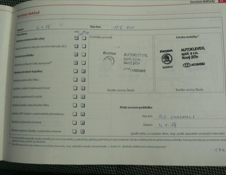 Škoda Fabia Kombi 1,6 l 55 kw