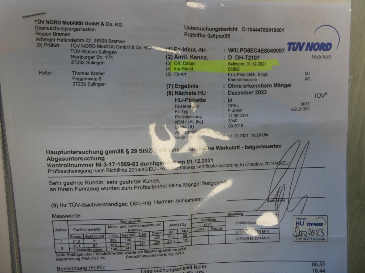 Opel Astra Kombi 1,4 l 103 kw