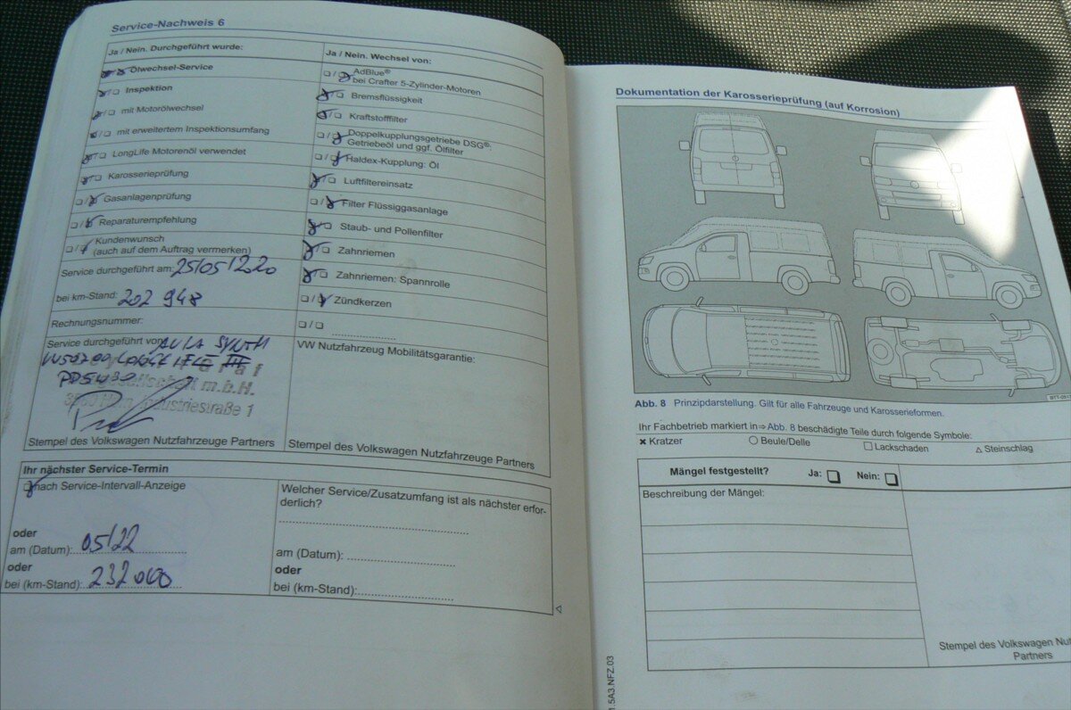 Volkswagen Transporter Sklápěč 2,0 l 103 kw