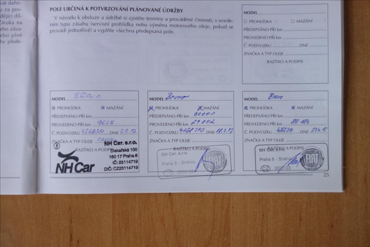 Fiat Bravo Hatchback 1,6 l 88 kw