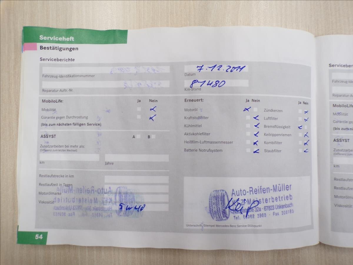 Mercedes-Benz Třídy A Kombi 1,6 l 75 kw