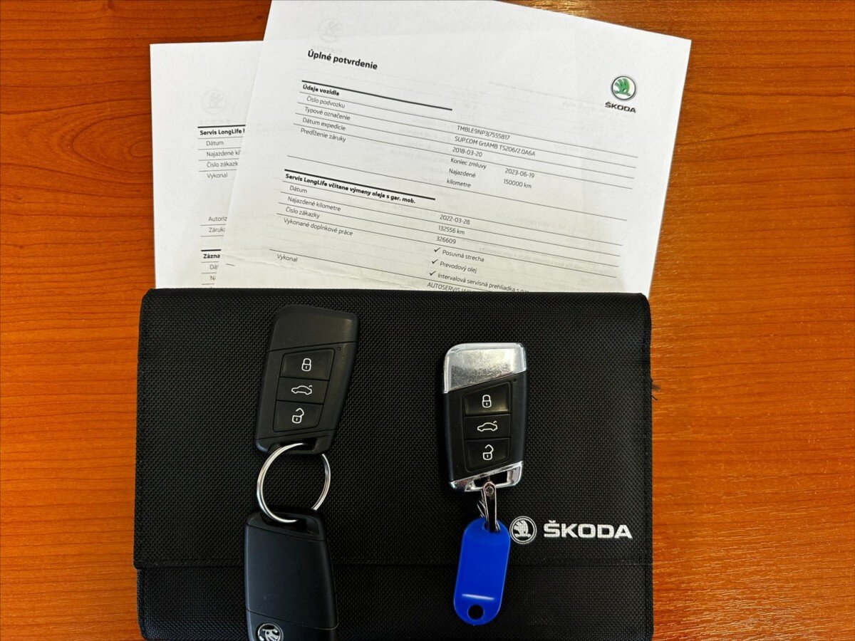 Škoda Superb Kombi 2,0 l 206 kw