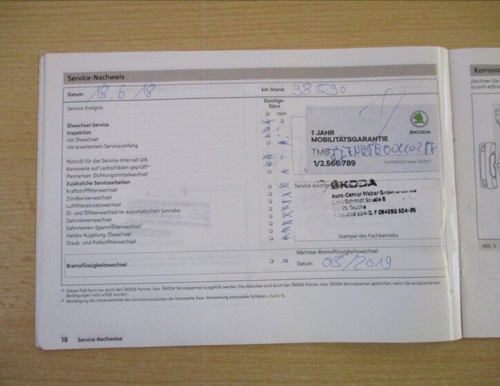 Škoda Octavia Kombi 2,0 l 110 kw