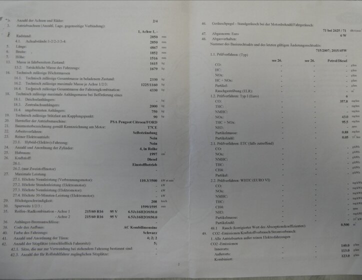 Ford Mondeo Kombi 2,0 l 110 kw