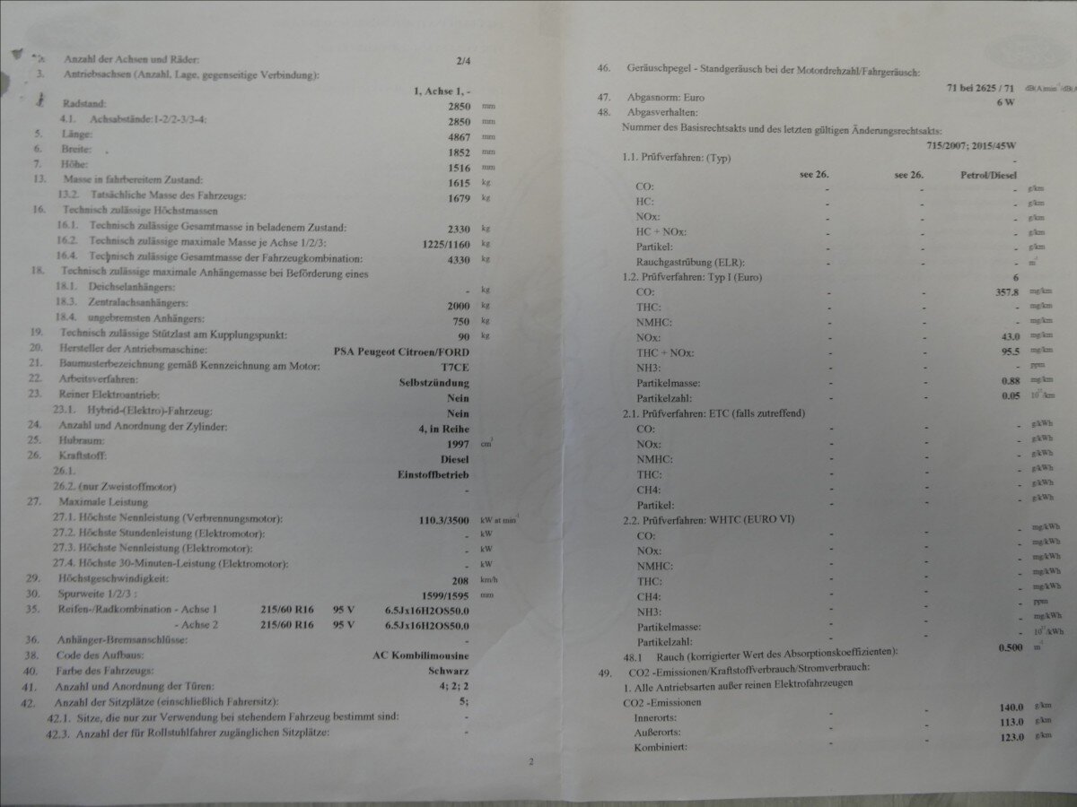 Ford Mondeo Kombi 2,0 l 110 kw