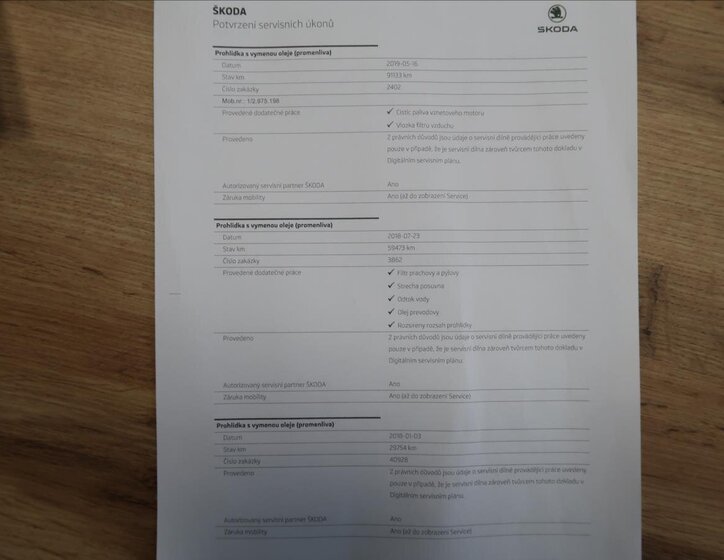 Škoda Superb Kombi 2,0 l 110 kw