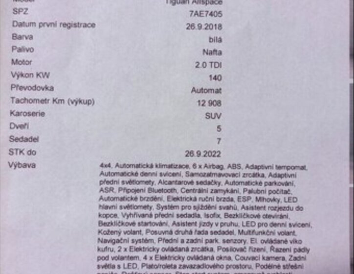 Volkswagen Tiguan Kombi 2,0 l 140 kw