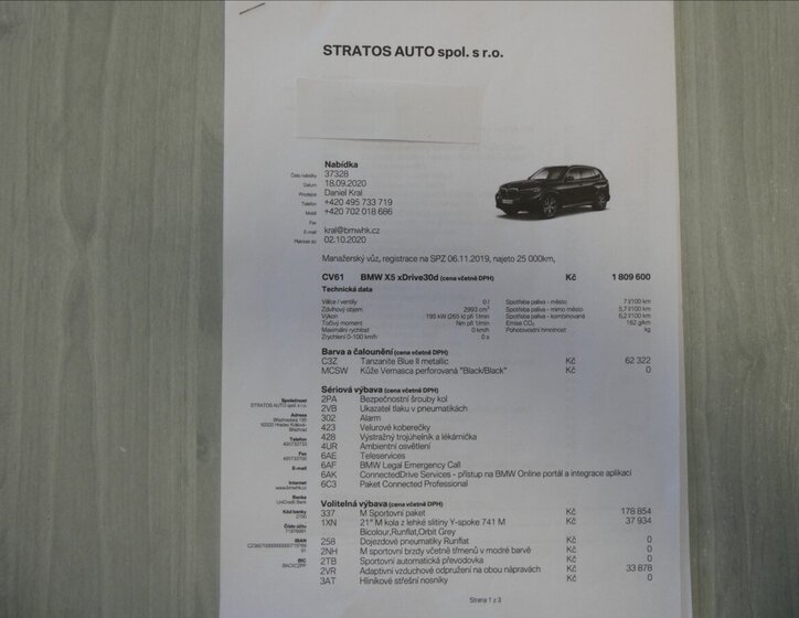 BMW X5 SUV / Terénní 3,0 l 195 kw