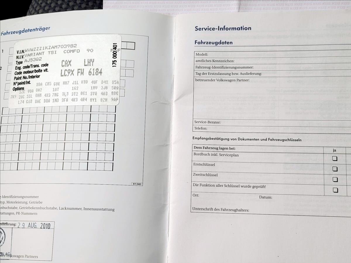 Volkswagen Golf Kombi 1,4 l 90 kw
