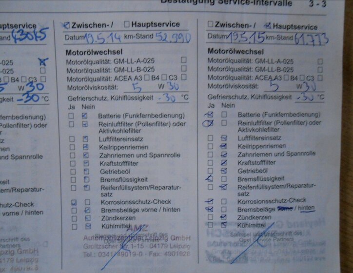 Opel Insignia Kombi 1,6 l 85 kw