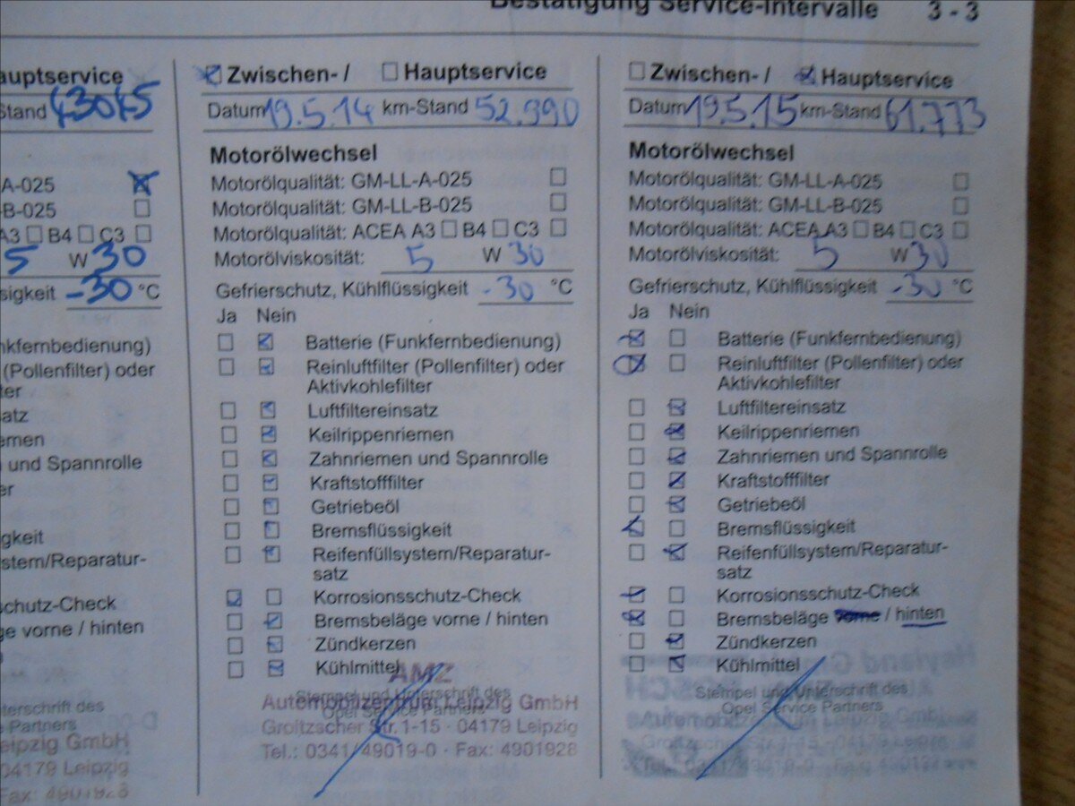 Opel Insignia Kombi 1,6 l 85 kw