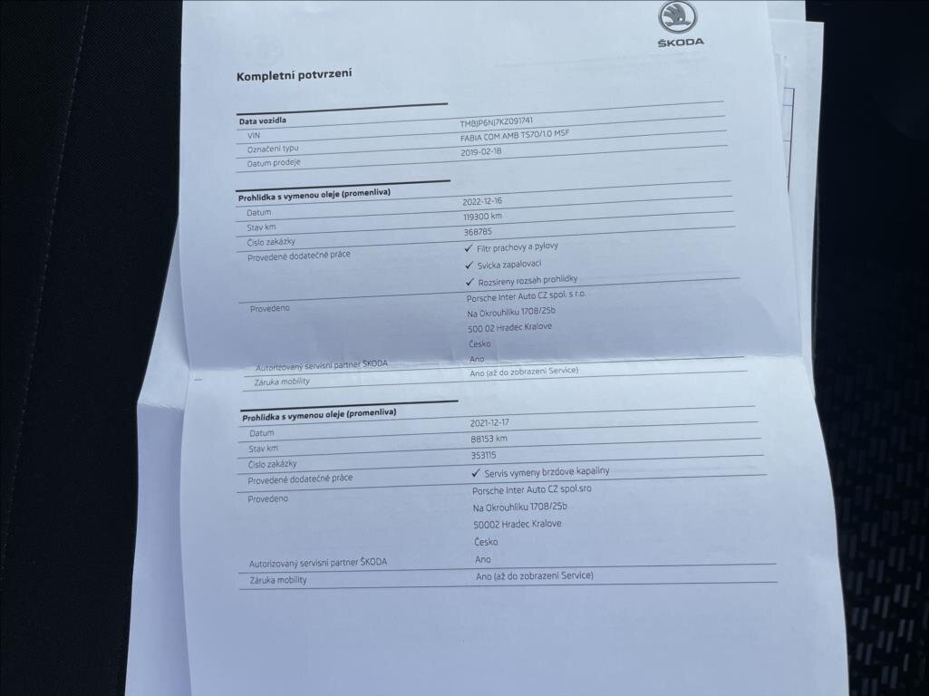 Škoda Fabia Kombi 999,0 70 kw
